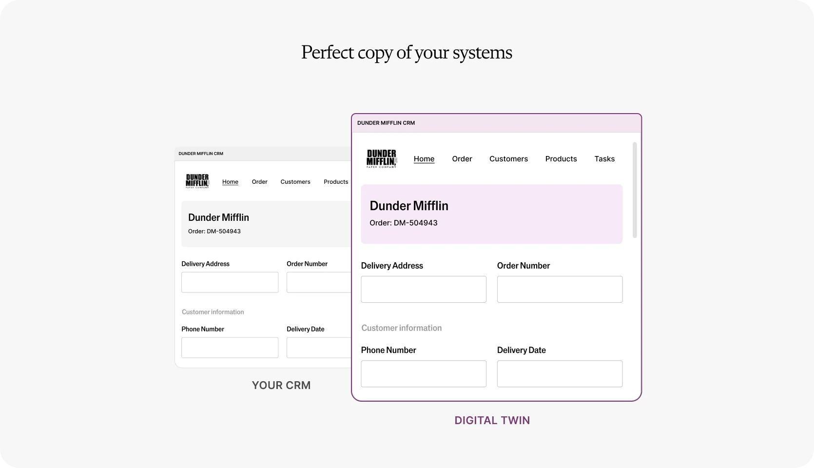Your CRM, Rebuilt. Not screenshots.